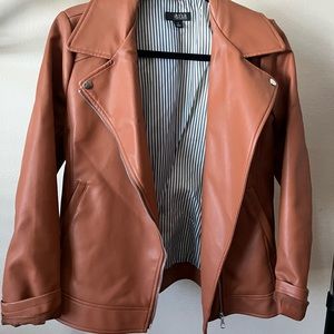 Pennys ANA tan pleather jacket